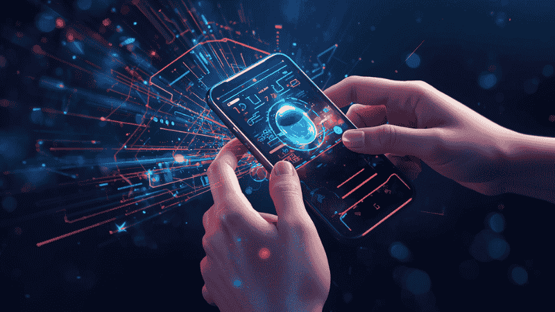 Demonstrates the seamless switching of a Bluetooth 5.4 multipoint connection between a Steam Deck handheld console and a smartphone while using true wireless earbuds.