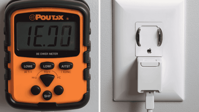 Using a power tester, we demonstrate the "15W loss" phenomenon associated with USB-C hubs by comparing the actual input power when a power source is connected directly to an iPad versus when it is routed through a hub.