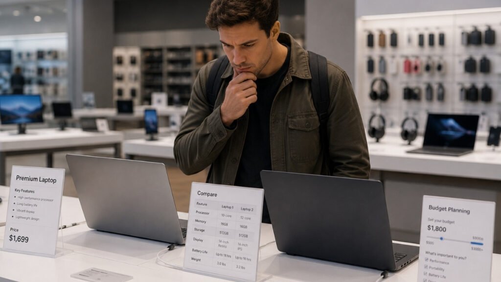 Comparing Mac and Windows laptops before buying